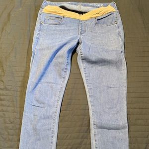 Maternity jeans by Gap. Size 26/2.